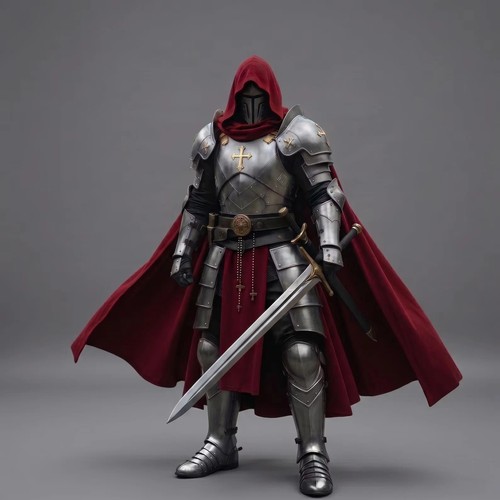 Crimson paladin full plate - paladin,