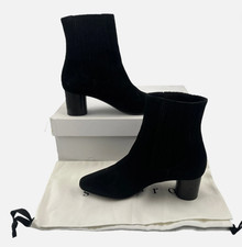 SANDRO Black Women's Suede
