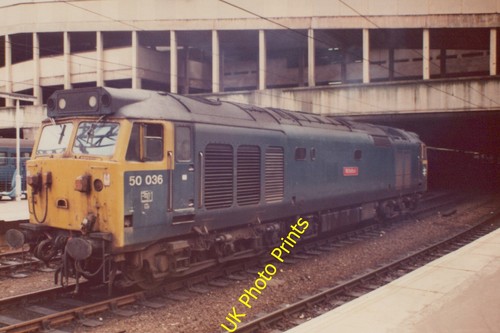 Railway photo 6x4 - railway, blue