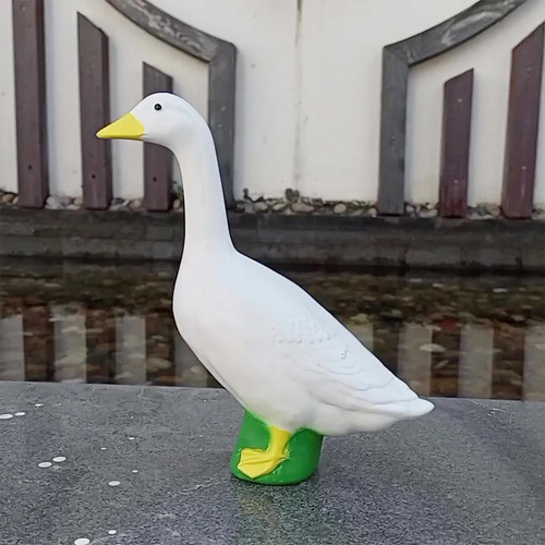 Dress goose large white - up,