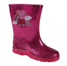 NEW INFANT GIRLS PINK SNOW THINSULATED BOOTS MUCKER WELLINGTONS FUR SHOES UK SZ