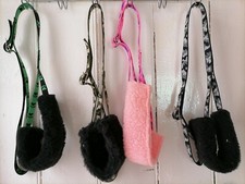 CRUPPER 4 SIZES. PRETTY COLOURS webbing web saddle dee to tail 20mm, adjustable