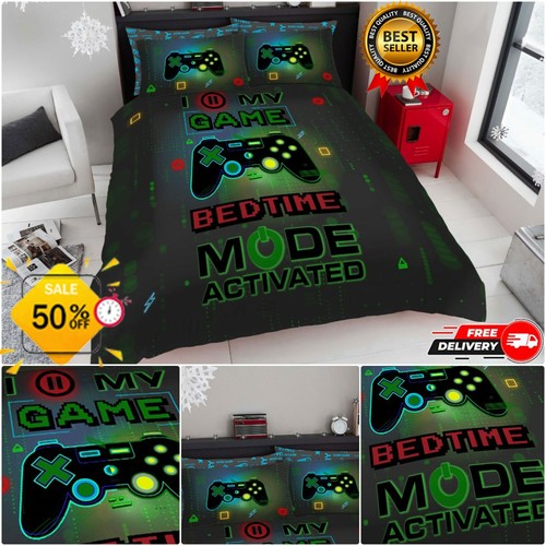 Kids gamer duvet cover set - kids,