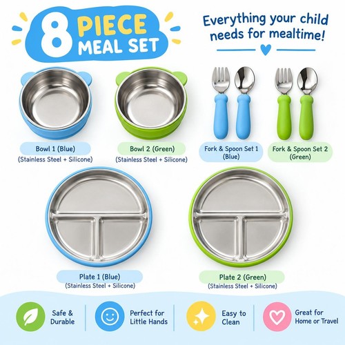 Piece kids dinner set - piece,