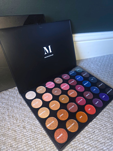Morphe 35v eyeshadow palette - eyeshadow,