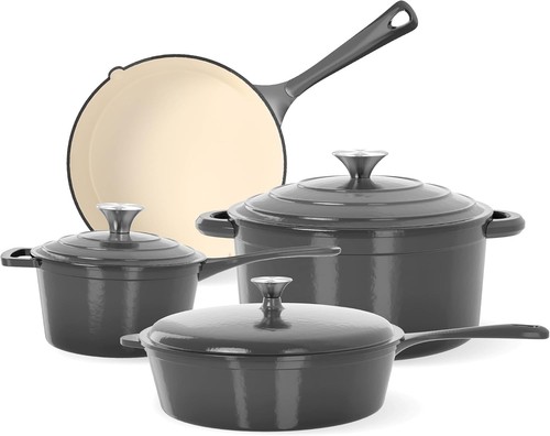 Kitchen academy 7pcs enameled - kitchen,