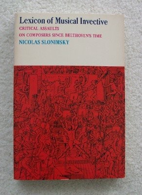 Lexicon musical invective - lexicon, of
