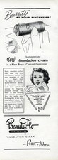 Original 1957 advert for Beauty at your fingertips by Potter & Moore