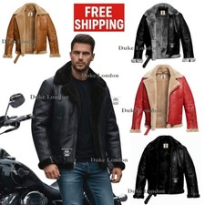 Mens B3 Raf Real Sheep Skin