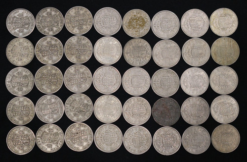 Post 1947 british half - 40,
