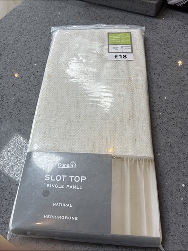 Dunelm single voile panel - single,