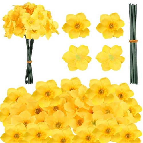 Set artificial daffodils - set,