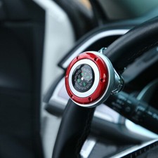 Car Accessories Steering Wheel Handle  Assister Spinner Knob Ball  With Compass