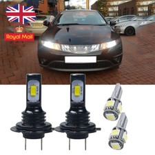 For Honda Civic MK8 White H7