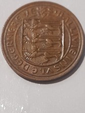 1971 Guernsey New 2 Pence Ballivie Insvle De Gernereve