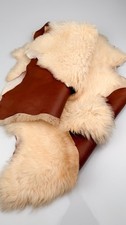 Genuine Cream Sheepskin Hide
