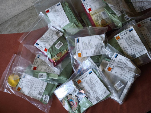 Estonian military ration - estonian, mre