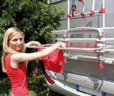 Fiamma Easy Dry Carry Bike Clothes Airer Drying Rack Motorhome Campervan Caravan