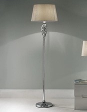 Elegant Silver Chrome Floor