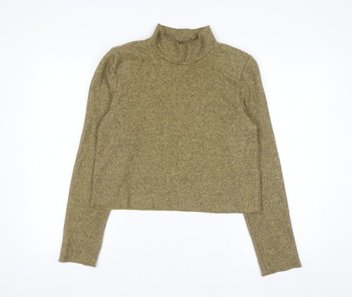 Zara women green - green, wool
