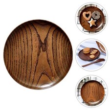 Plates dinner wooden - plates,