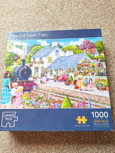 Corner piece puzzles - puzzles, old