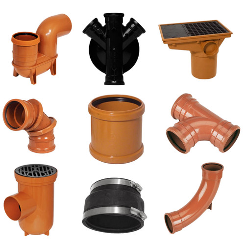 Underground drainage 110mm - underground,