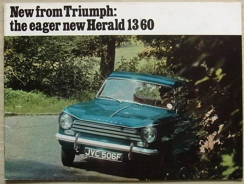 Triumph herald car - herald,