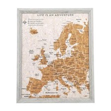 Europe Travel Map Pin Board
