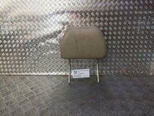 JAGUAR X-TYPE 2001-2009 LEATHER HEADREST DRIVER SIDE FRONT (CREAM)