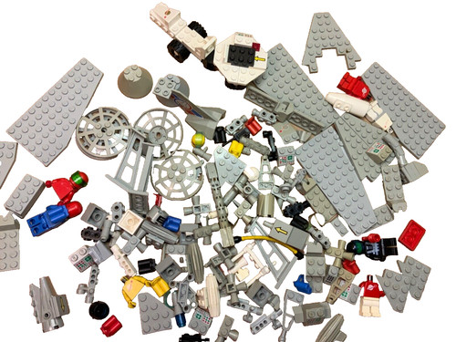 Lego space vintage 1980s gray - vintage,