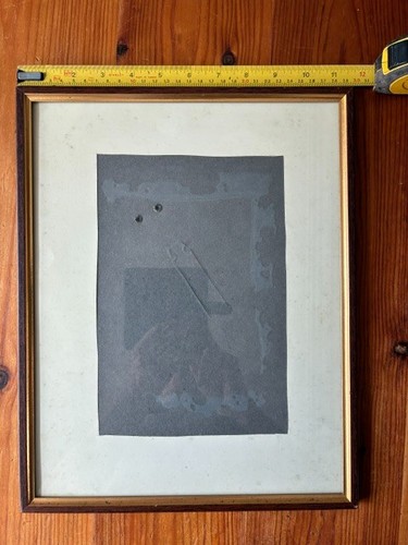 Antique wood picture frame - picture,