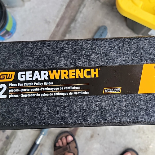Gearwrench fan clutch - clutch, pulley