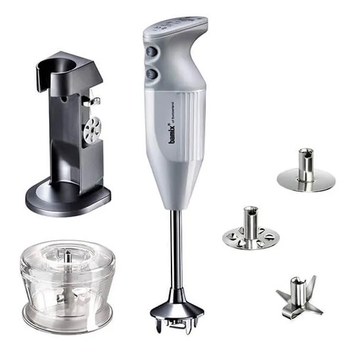 Bamix deluxe white - white, hand