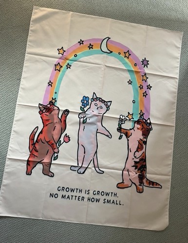 Whimsical cat wall hanging - whimsical, /