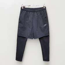 Nike Tech Fleece Pants Men’s XL Black 2in1 Shorts Tights Hybrid Combo Running