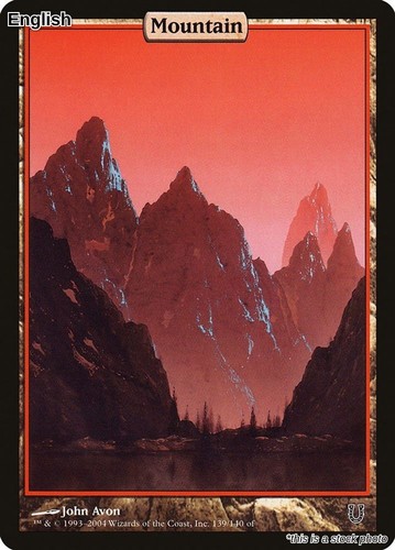 Mountain full art - [unh,