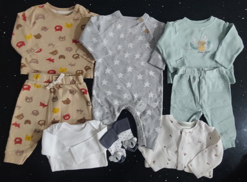 Baby boy months clothing - 3-6,