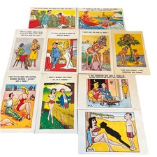 10x vintage saucy seaside - 10x,