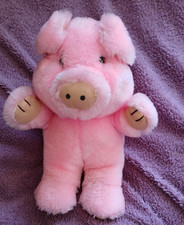 Vintage PMS Pink Pig Teddy