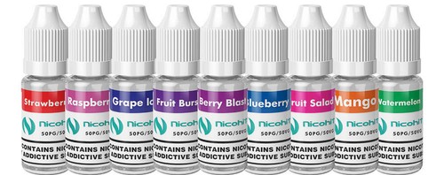 Nicohit liquid 10ml 50vg - e,