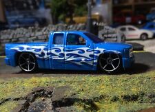 Hot Wheels Chevy Silverado Custom Low Rider Pick-up Truck Used 1:64 See Photo #2