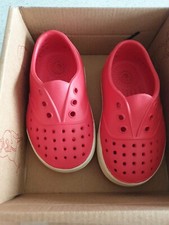 Native Kids Red Pool Shoes Uk6