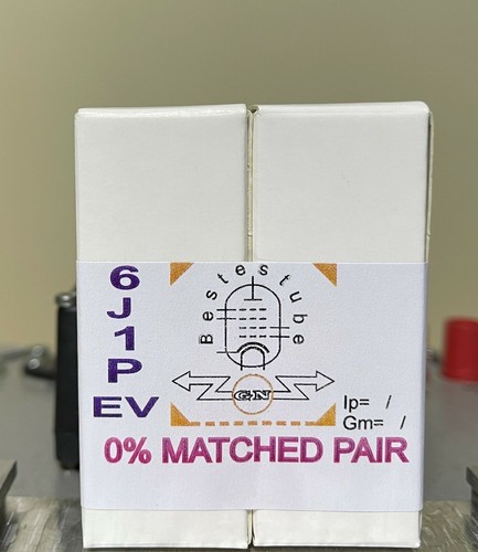 6j1p tube matched pair - 6j1p-ev,