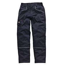 Dickies Elasticated Waisted Work Trousers Industry Pants 260 Navy IN1001