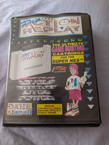 Pro action replay snes - replay,