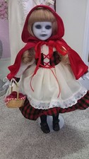 Ooak gothic horror doll - gothic,