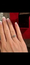 Diamond engagement ring - diamond, size