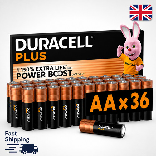 Duracell plus batteries - duracell, aa