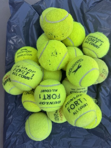 Used tennis balls great - used,